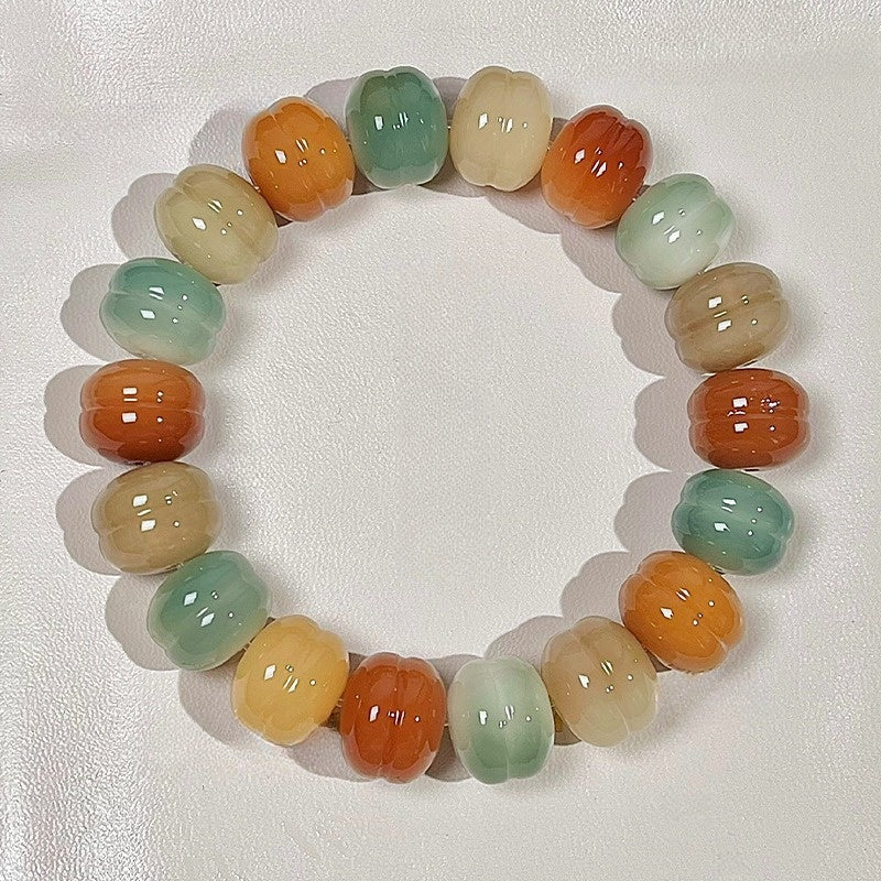 Winter Edition Stuffed Burger Bodhi Bracelet - Touch Bling