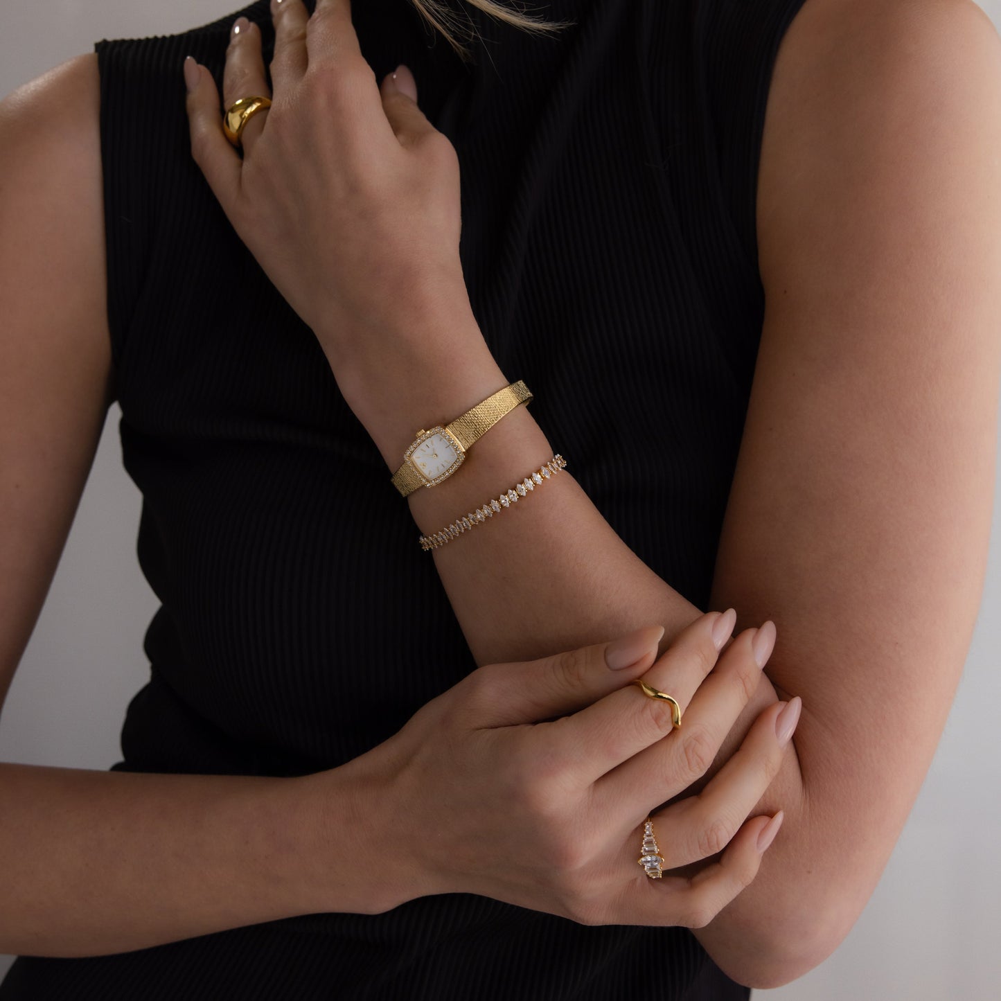 Petite Mesh Timepiece