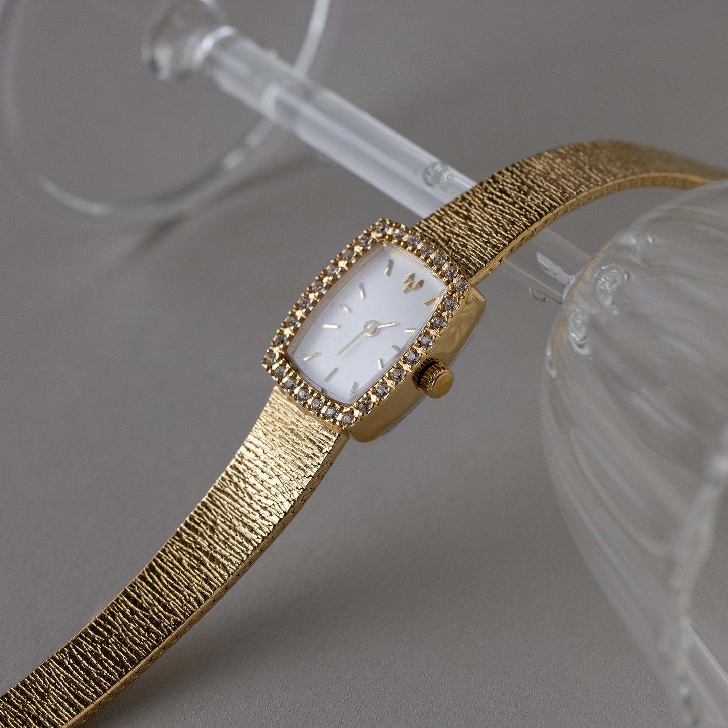 Petite Mesh Timepiece
