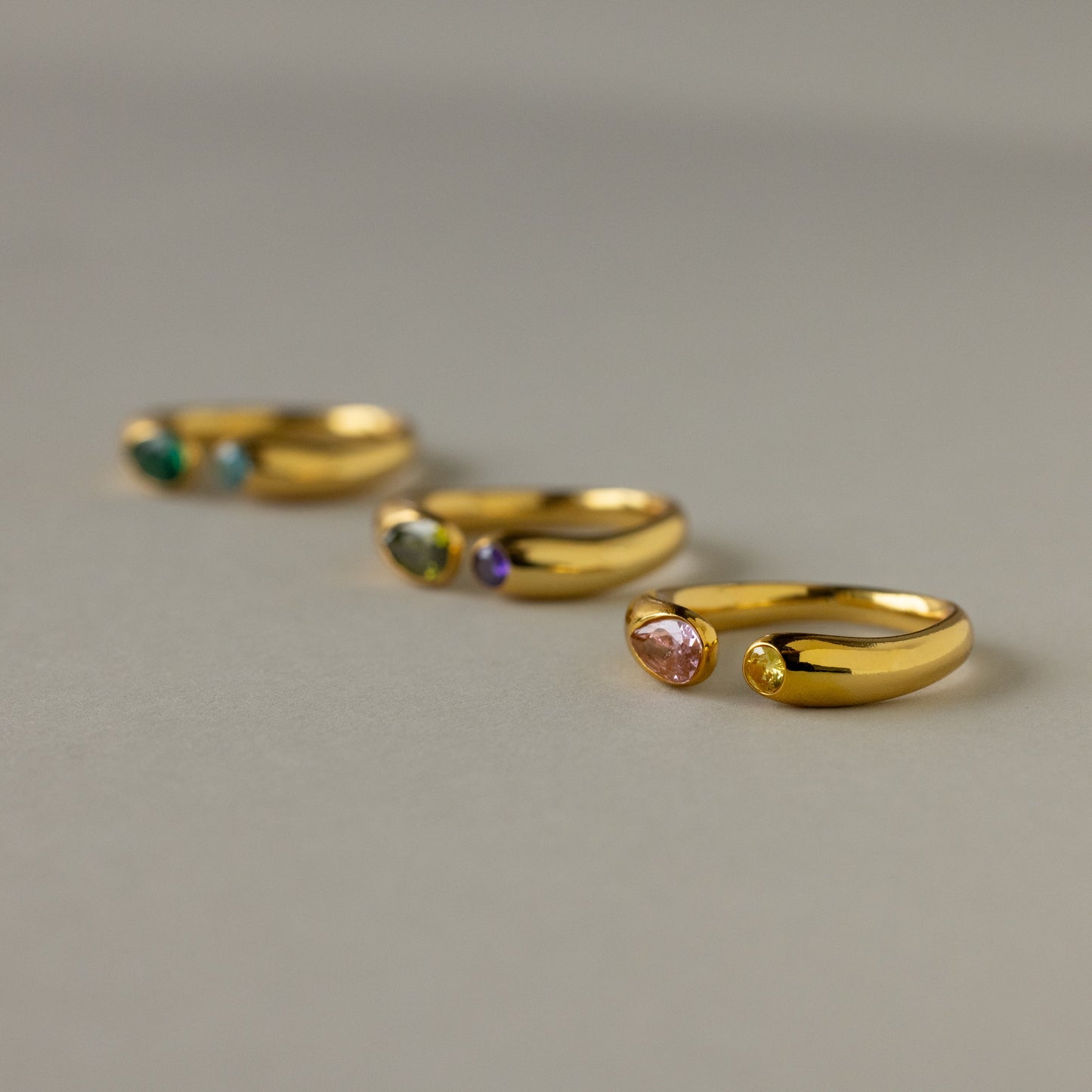 Toi Moi Birthstone Signet Ring