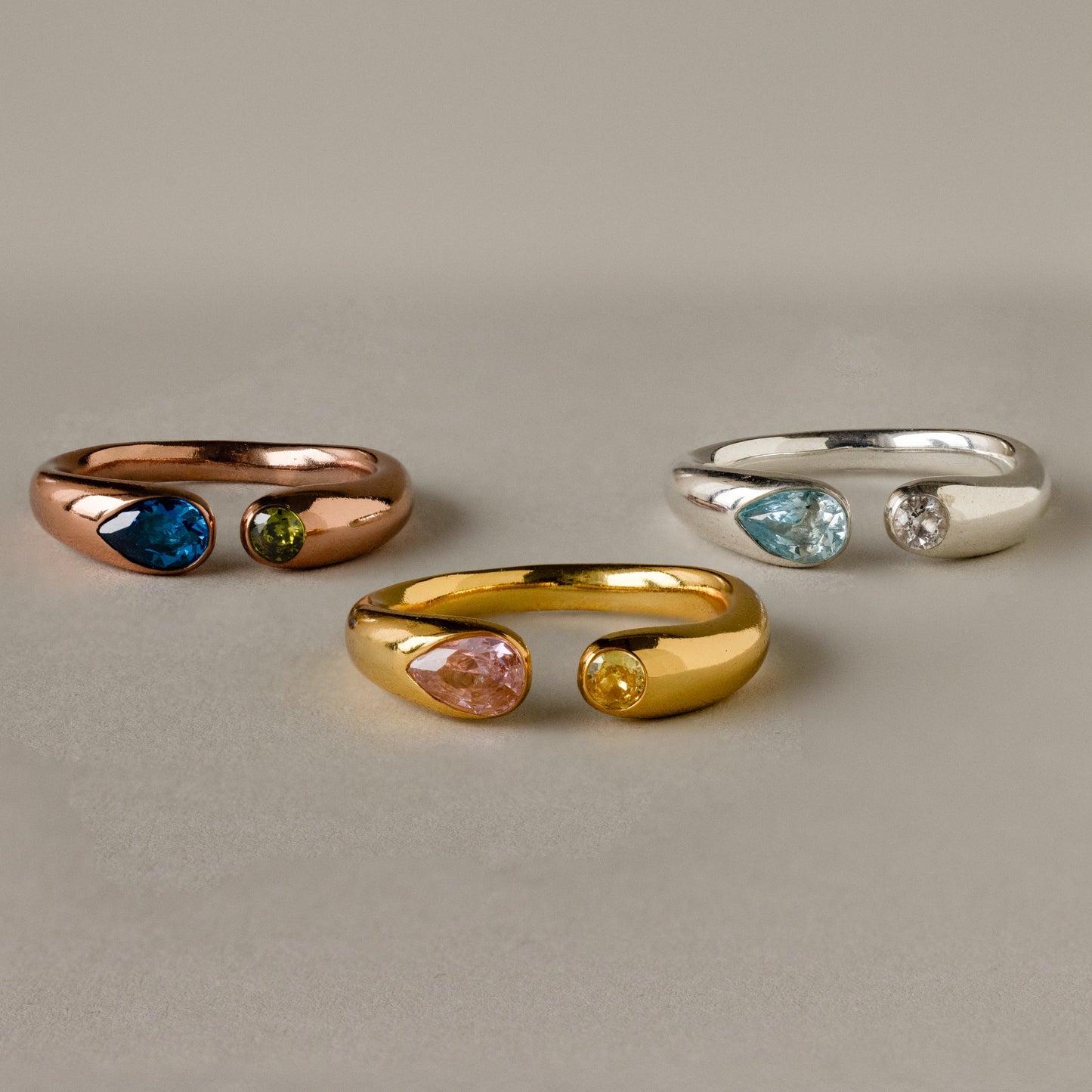 Toi Moi Birthstone Signet Ring
