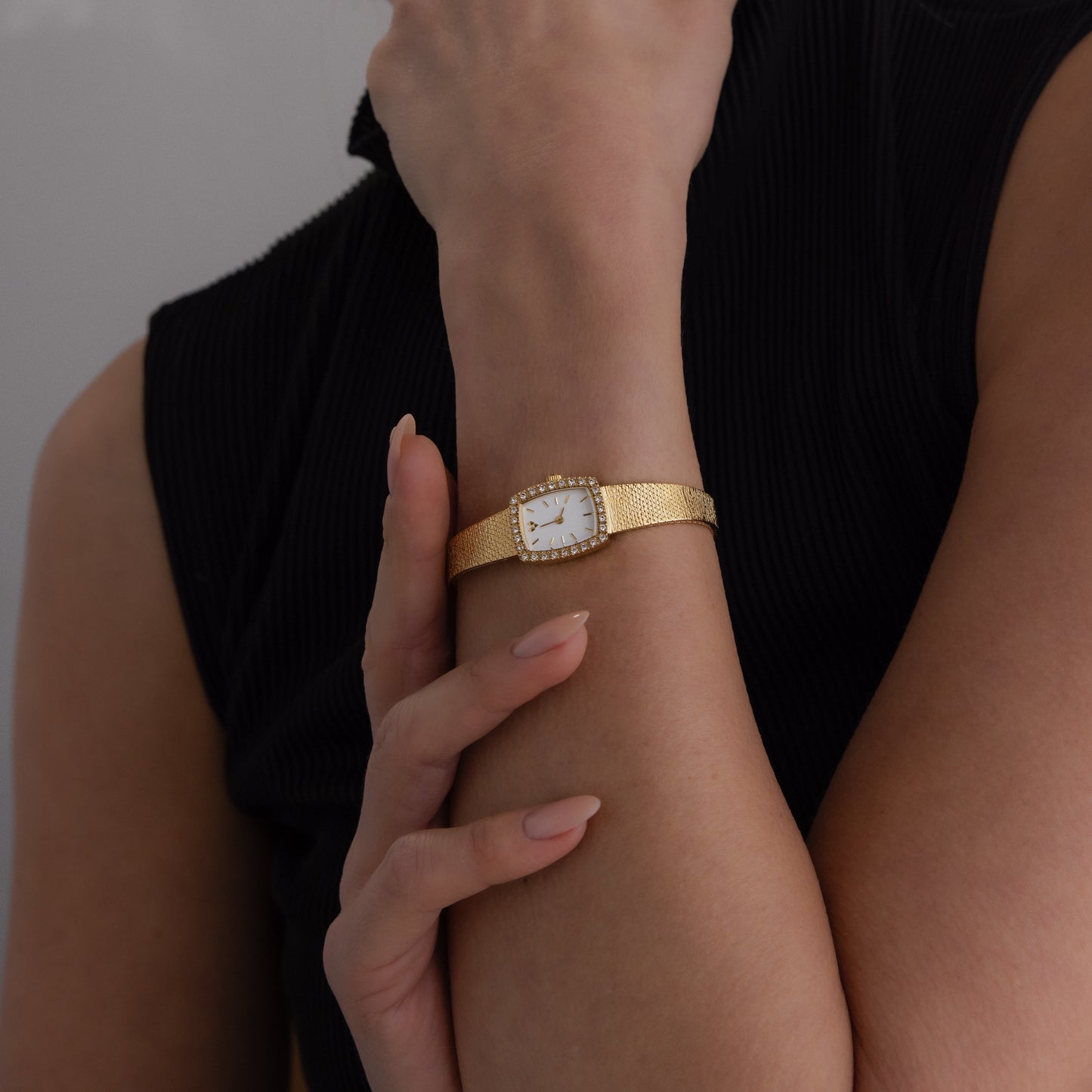 Petite Mesh Timepiece