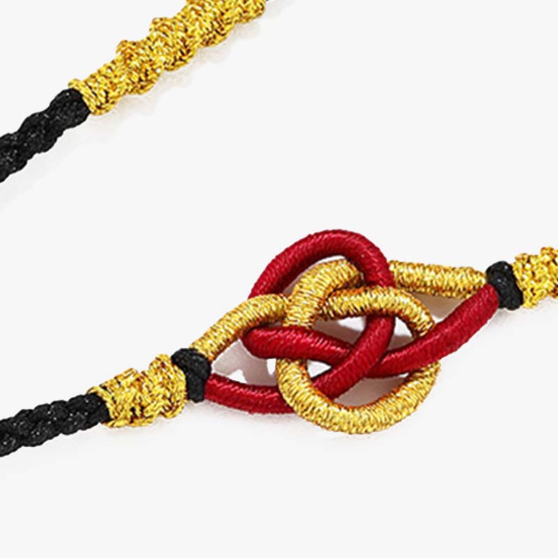 Collar con colgante de piedra de Buda con cuentas de cinabrio redondas de ojo de tigre y protección