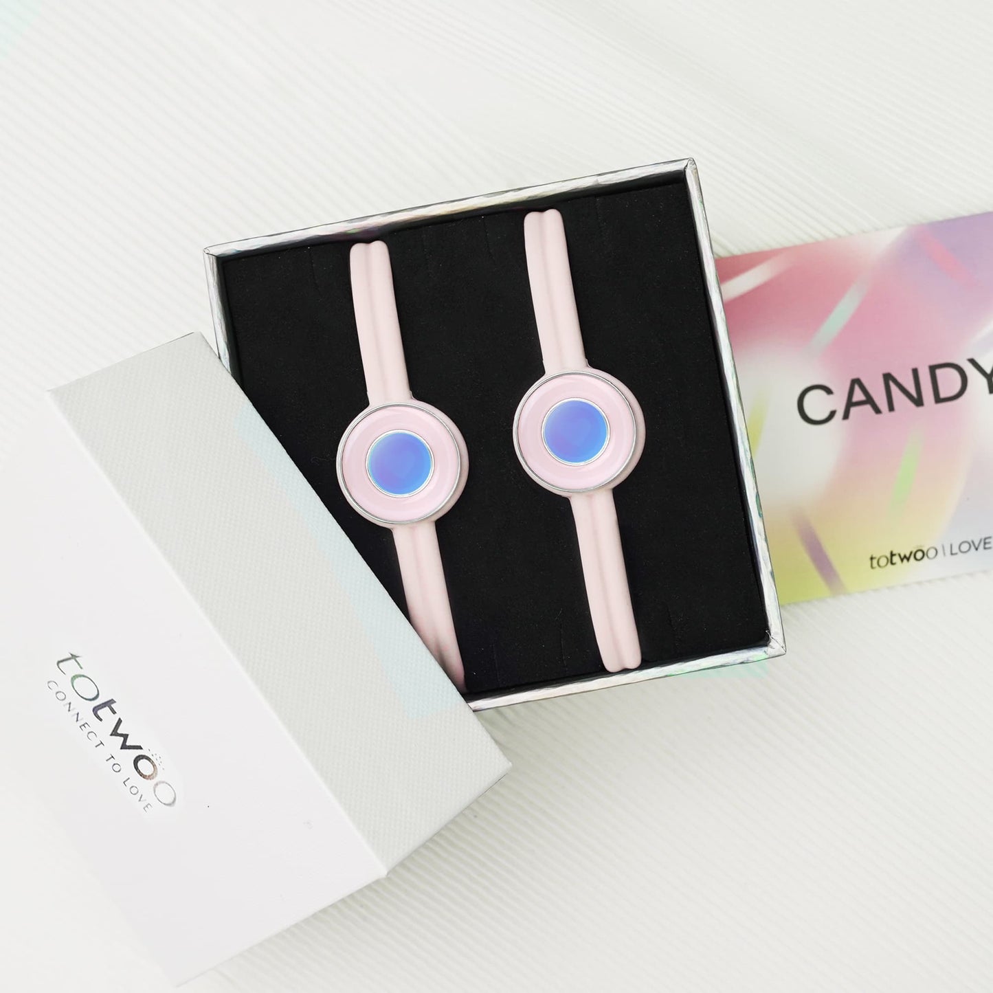Candy Original Touch Bracelets(Pink+Pink) - Touch Bling