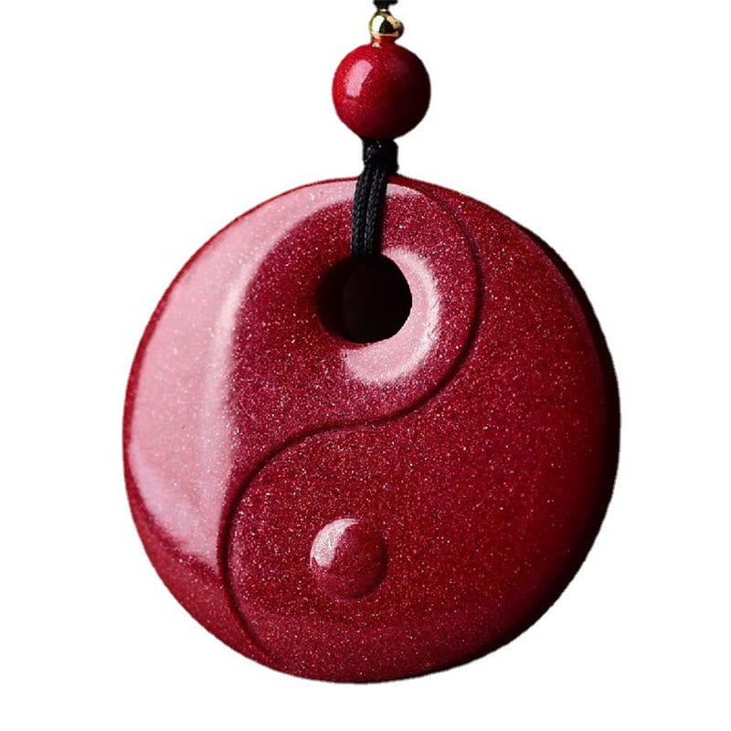 Buddha-Steine, lachender Buddha, Yin Yang, chinesisches Sternzeichen, Kürbis, natürlicher Zinnober, Segen, Halskettenanhänger