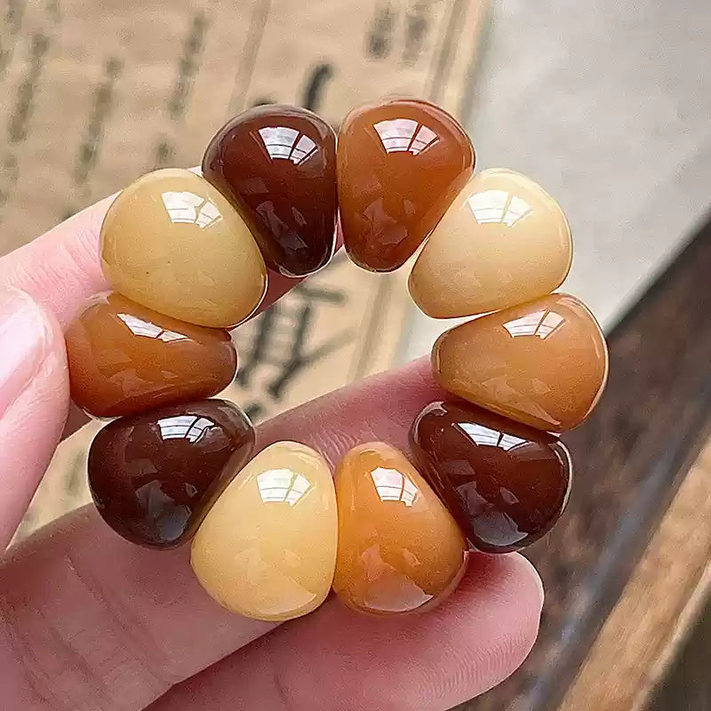 Adorable Mini Garlic Clove and Mangosteen Handheld Charms,Multiple Colors Available - Touch Bling