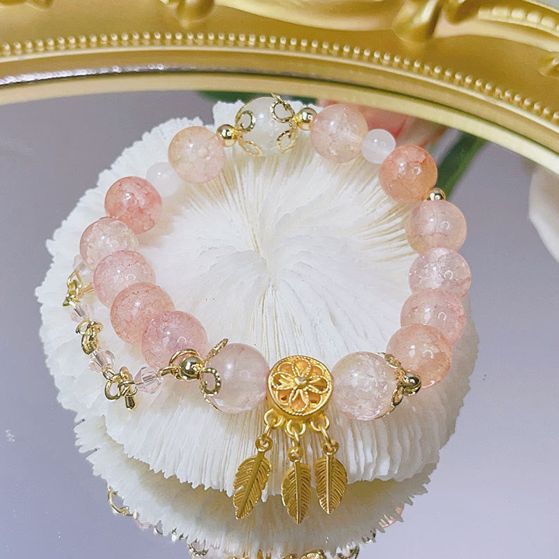 Buddha-Steine, Glasperlen, Traumfänger, Schutz-Charm-Armband