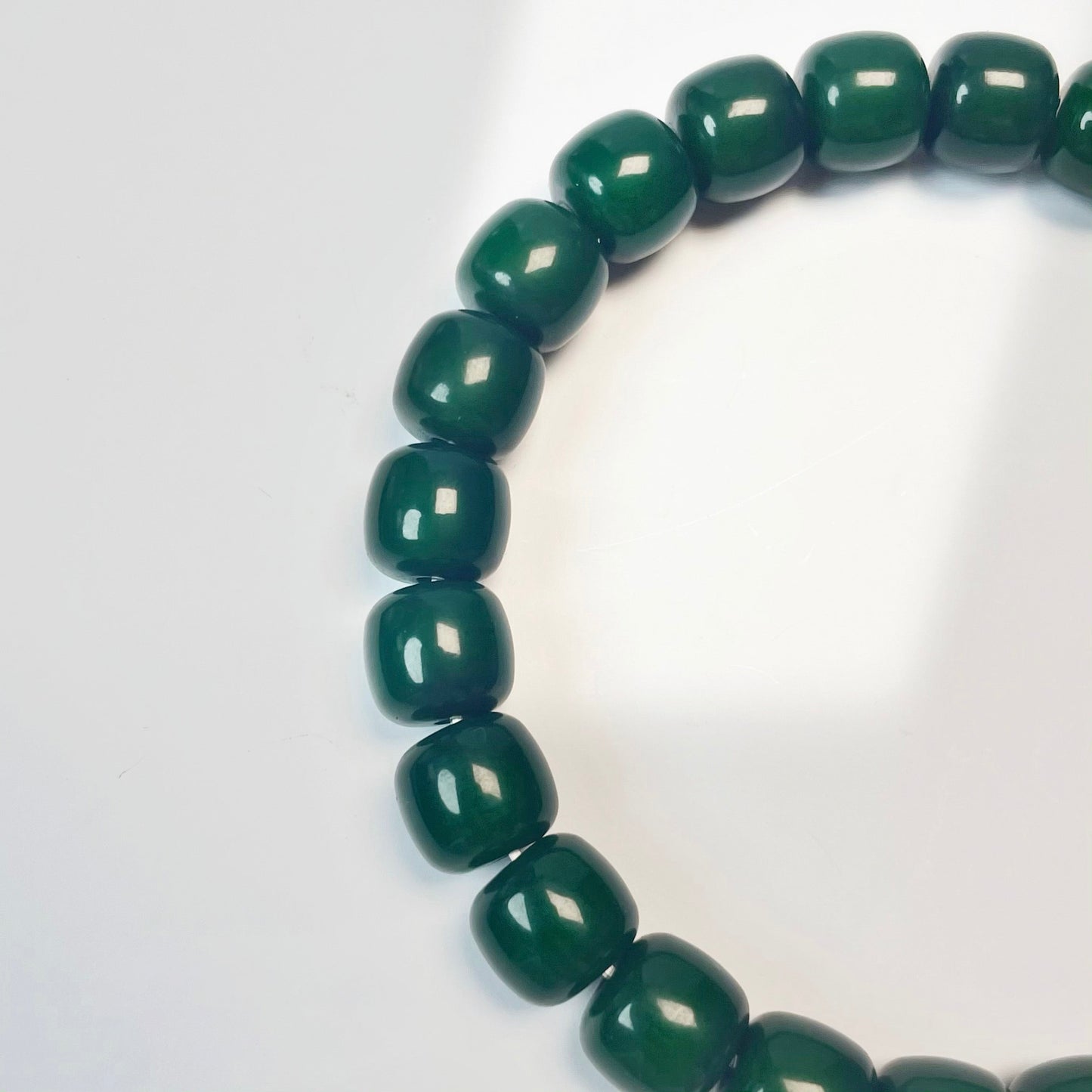 Green Bodhi Beads Meditation Bracelet for Calm and Relaxion