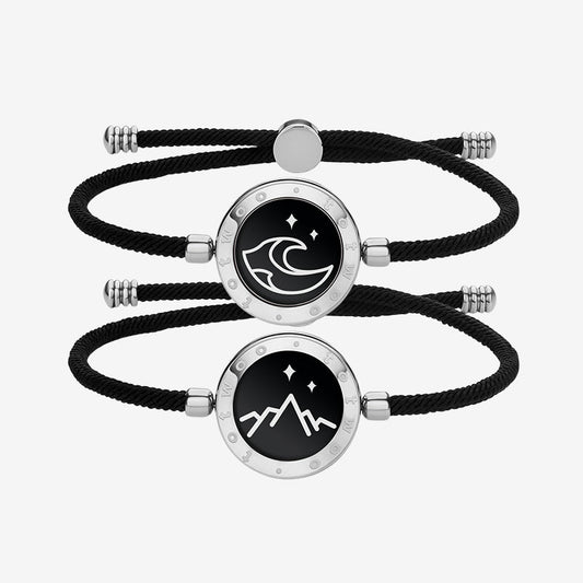 Mountain&Sea Touch Bracelets Set - Touch Bling