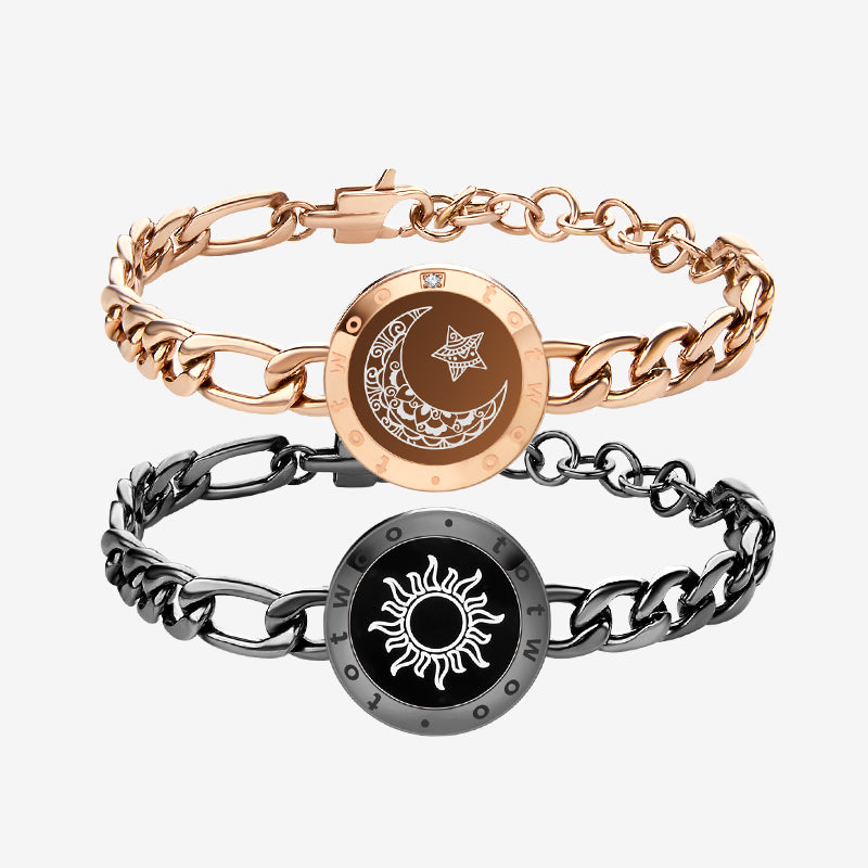Sun&Moon Touch Bracelets Set - Touch Bling