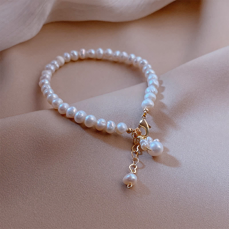 Pulsera de cadena curativa con pata de gato y perlas de Buda