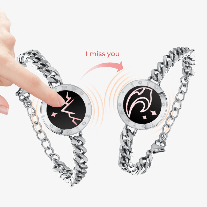 Mountain&Sea Touch Bracelets Set - Touch Bling