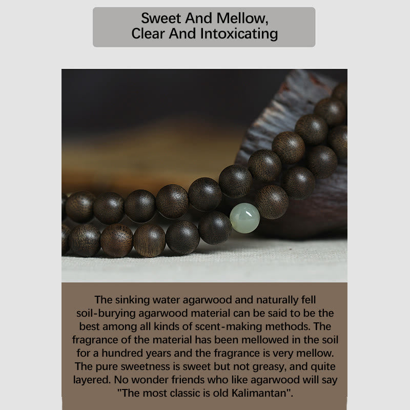 Buddha Stones 925 Sterling Silber Chinesisches Sternzeichen Natal Buddha Kalimantan Adlerholz Jade Bernstein 999 Gold Roter Achat Balance Armband