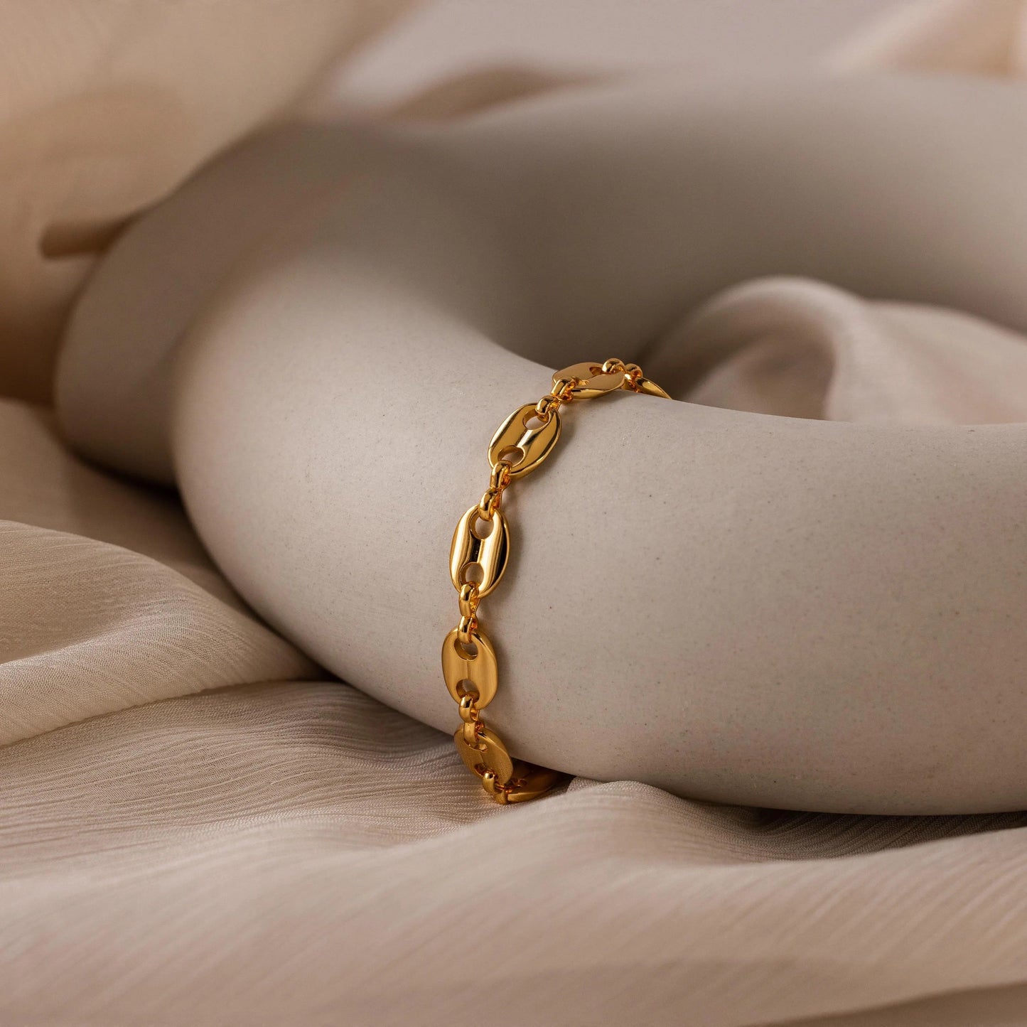 Bold Mariner Chain Bracelet