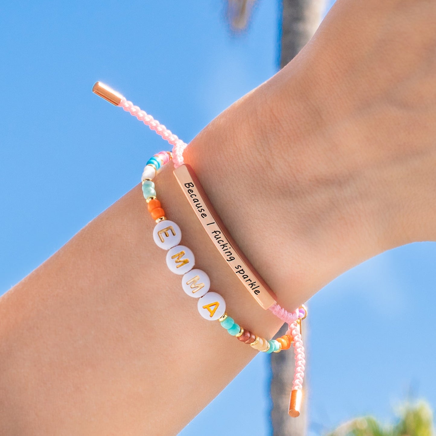 Because I F♥cking Sparkle Inspire Bracelet