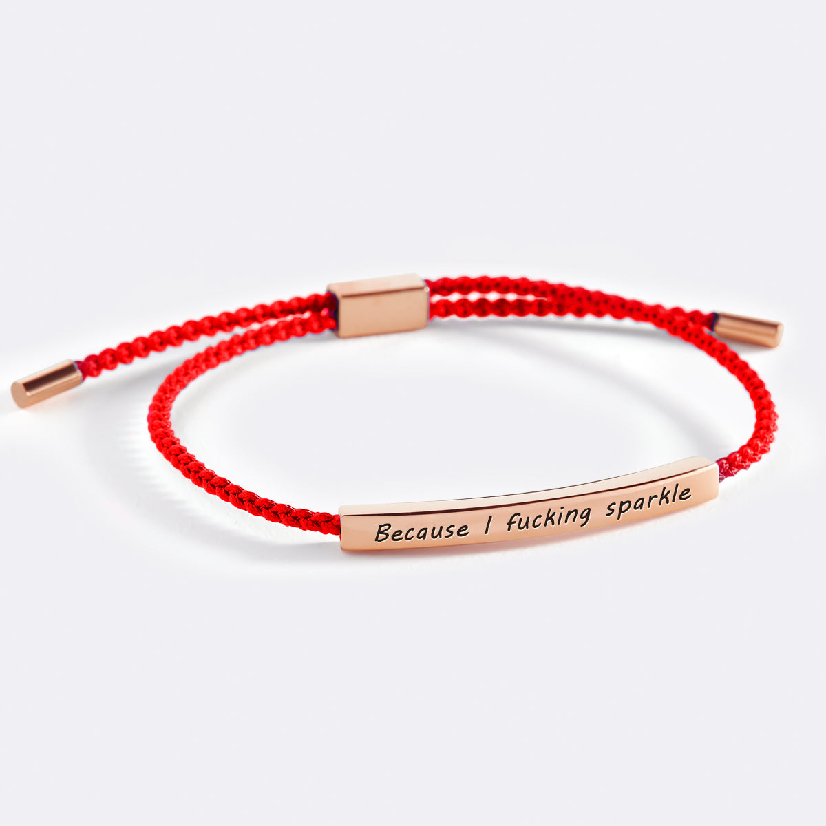 Because I F♥cking Sparkle Inspire Bracelet