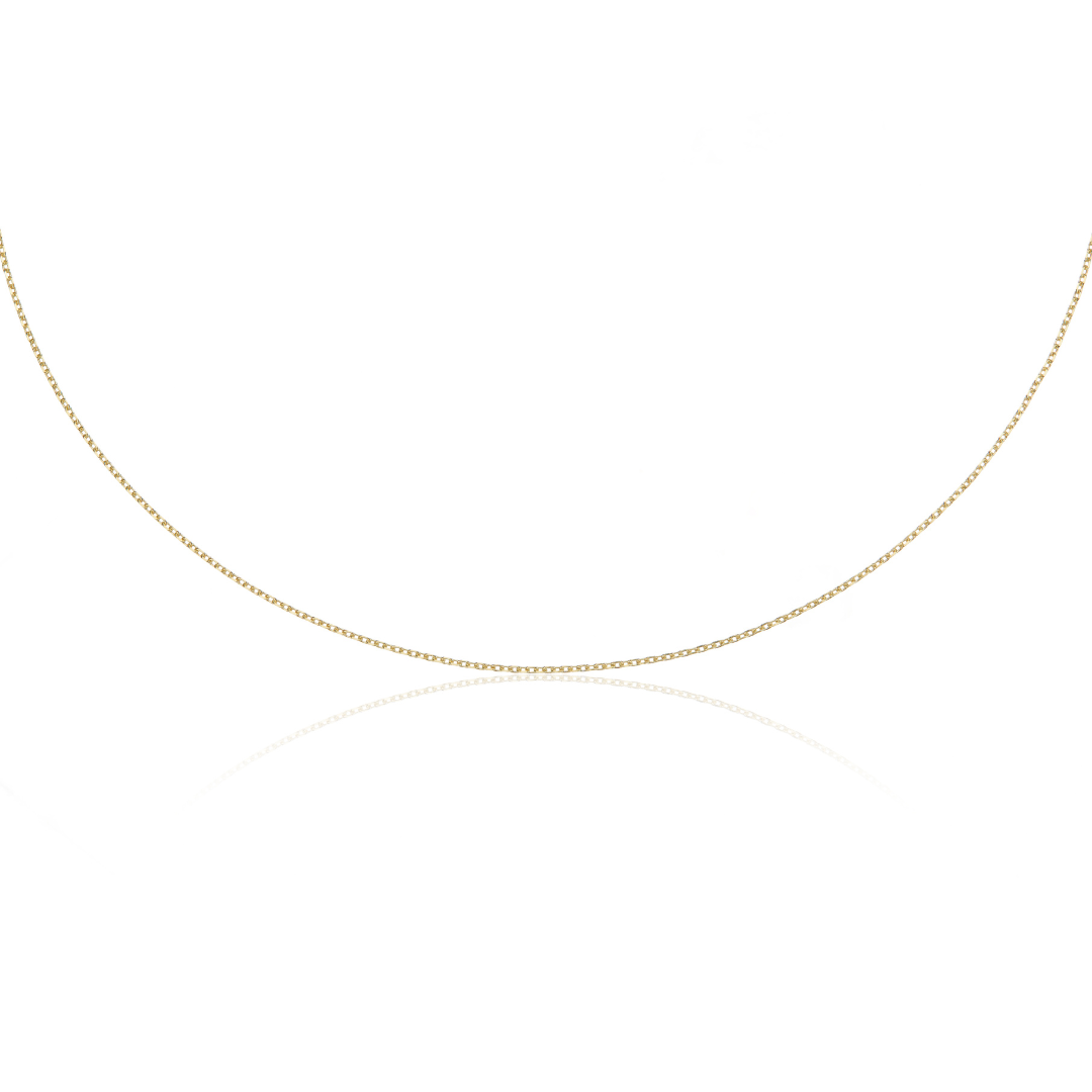 Belcher-Kette aus massivem Gold