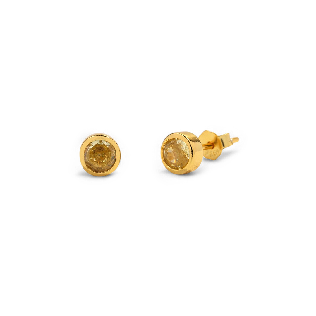Geburtsstein-Ohrstecker