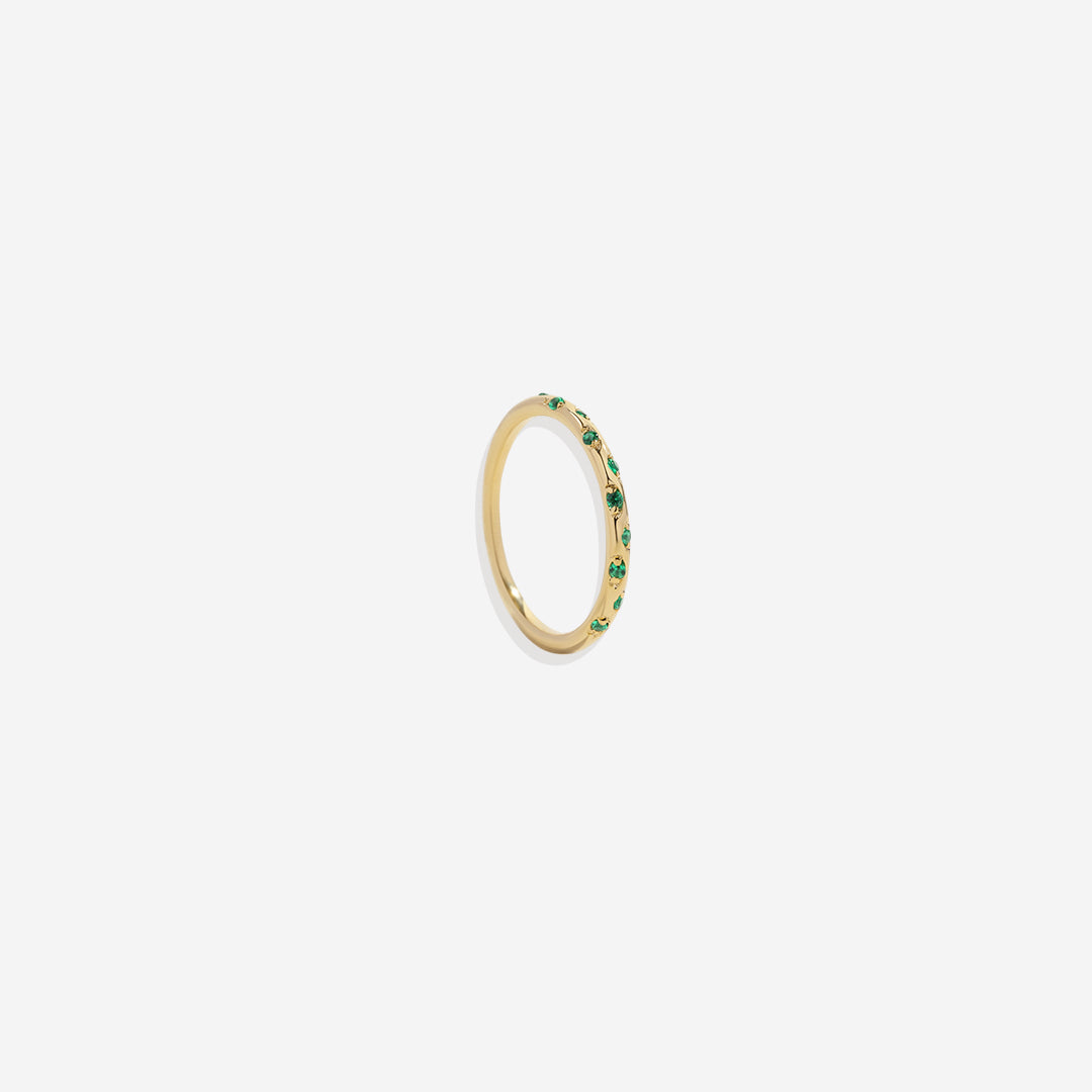 Dainty Birthstone Constellation Band