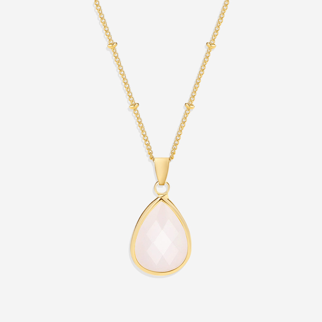 Birthstone Drop Pendant Necklace