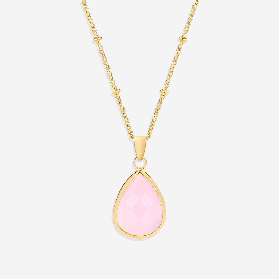 Birthstone Drop Pendant Necklace
