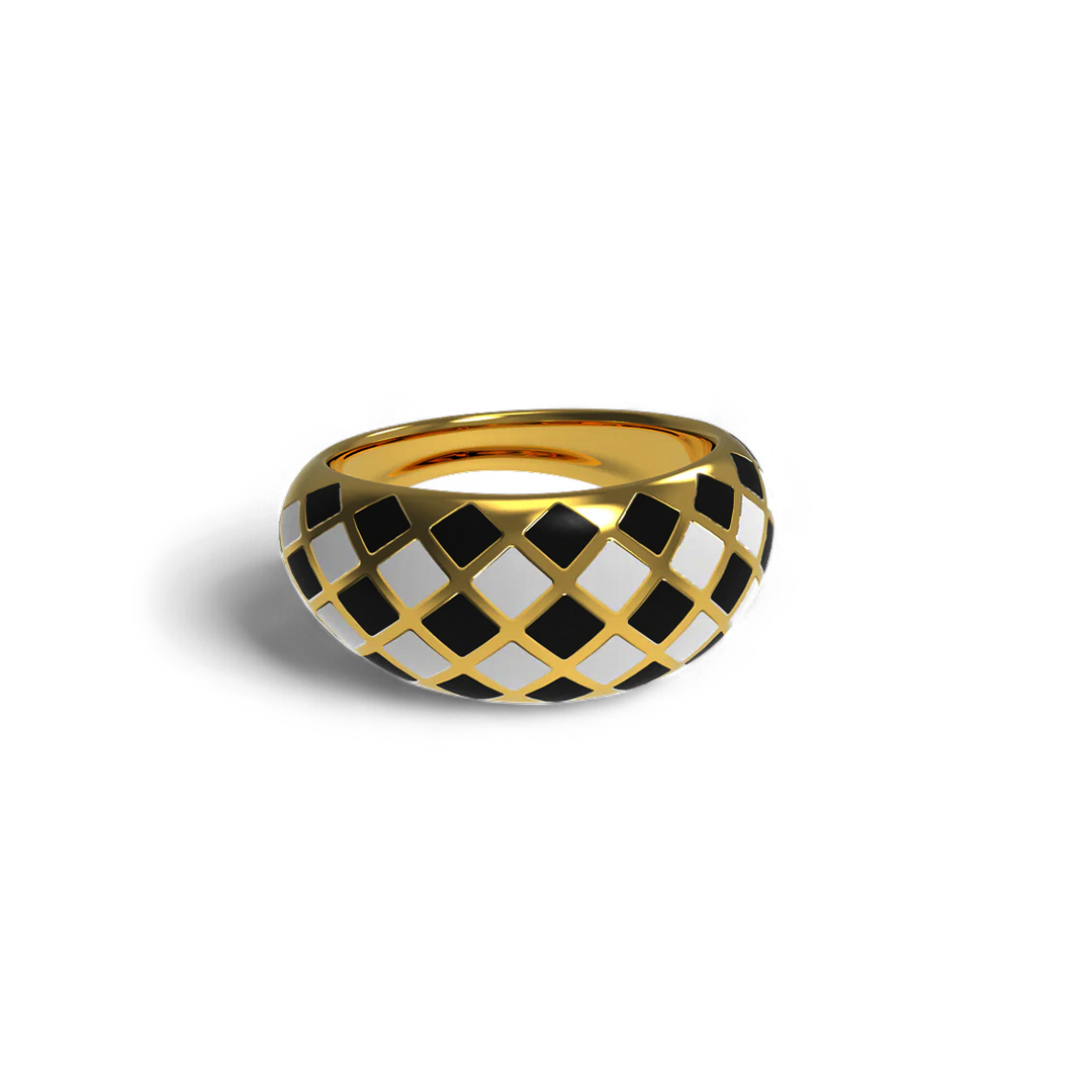Checkerboard Ring