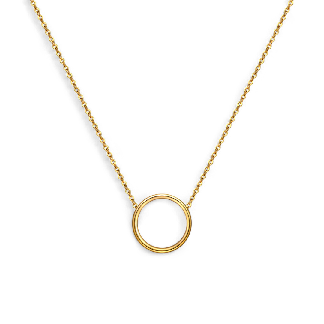 Circle Statement Necklace