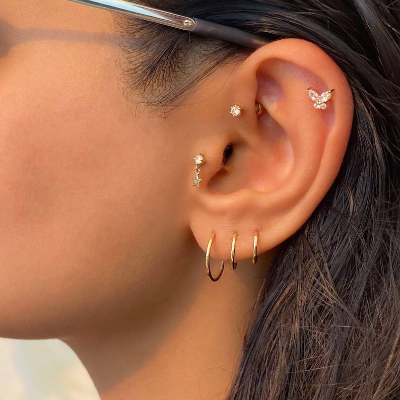 Classic Cartilage Hoops | 16g