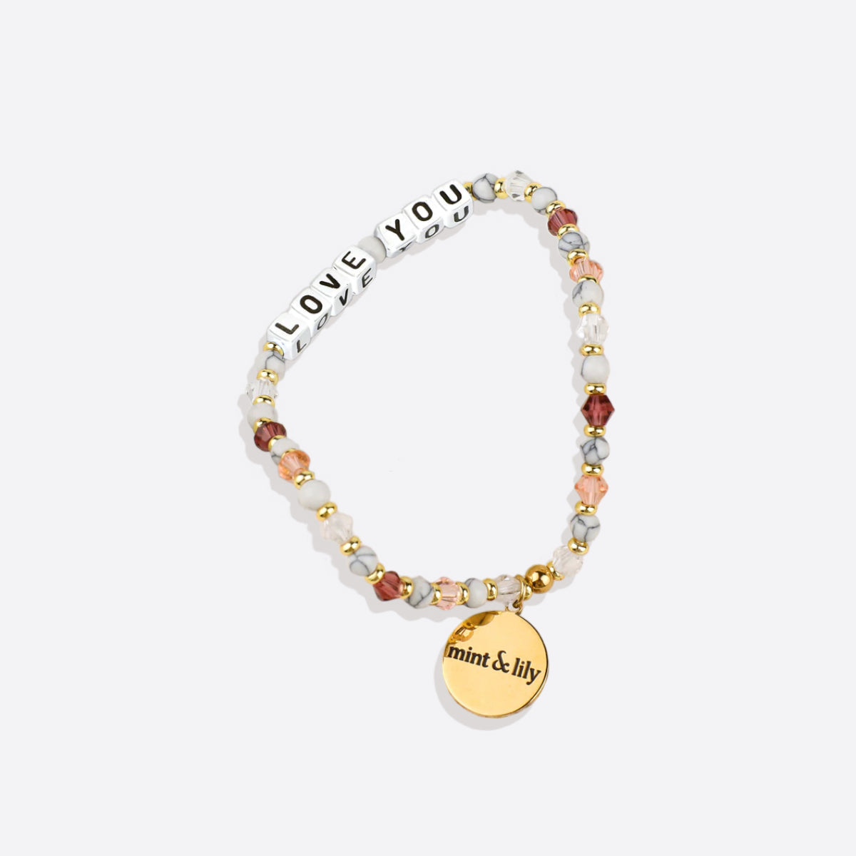 Individuelles Amethyst Dreams Freundschaftsperlenarmband