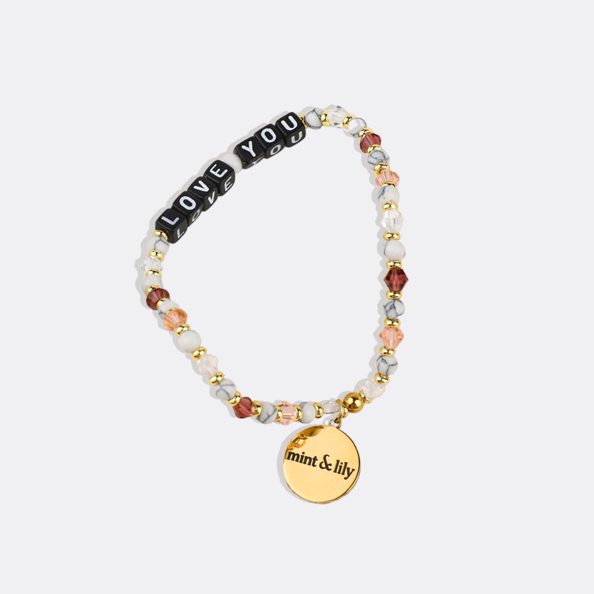 Individuelles Amethyst Dreams Freundschaftsperlenarmband