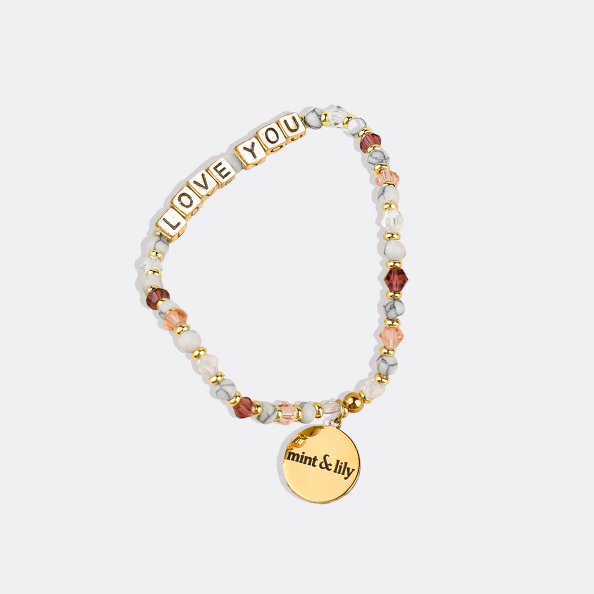 Individuelles Amethyst Dreams Freundschaftsperlenarmband