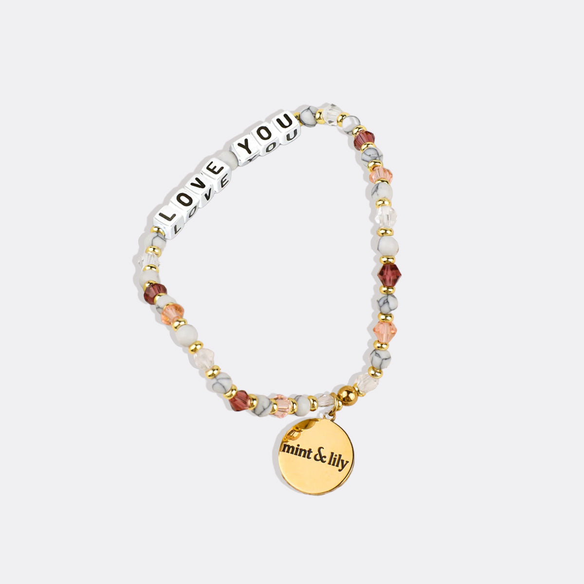 Individuelles Amethyst Dreams Freundschaftsperlenarmband