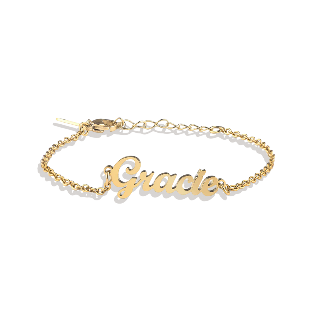 Custom Name Anklet