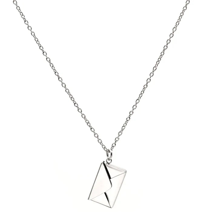 Personalized Envelope Letter Necklace