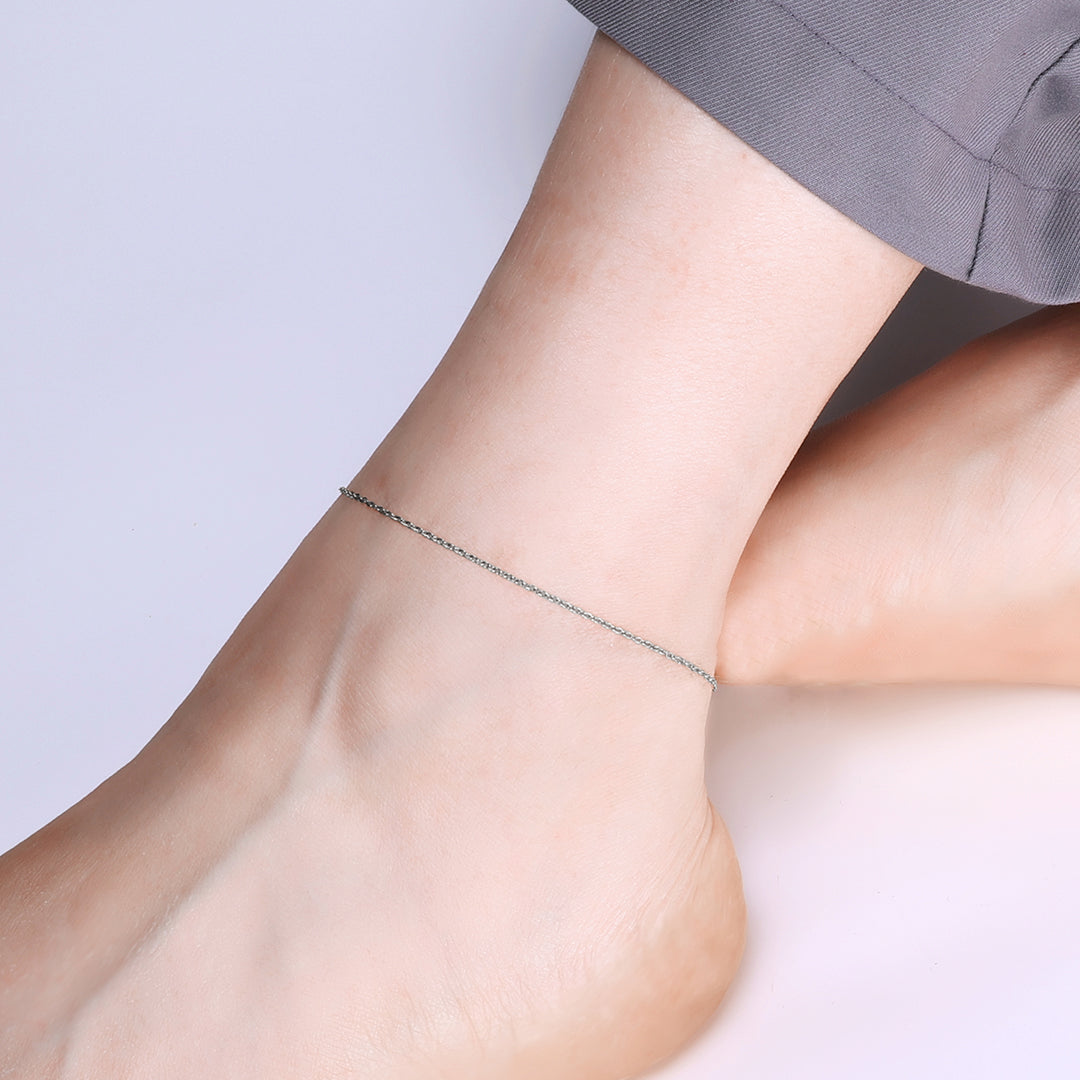 Dainty Cable Chain Anklet