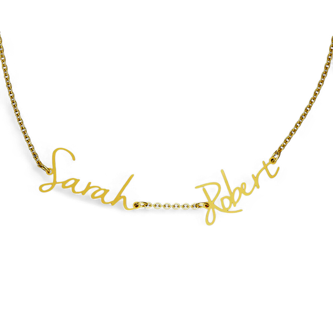 Fairy Double Name Necklace