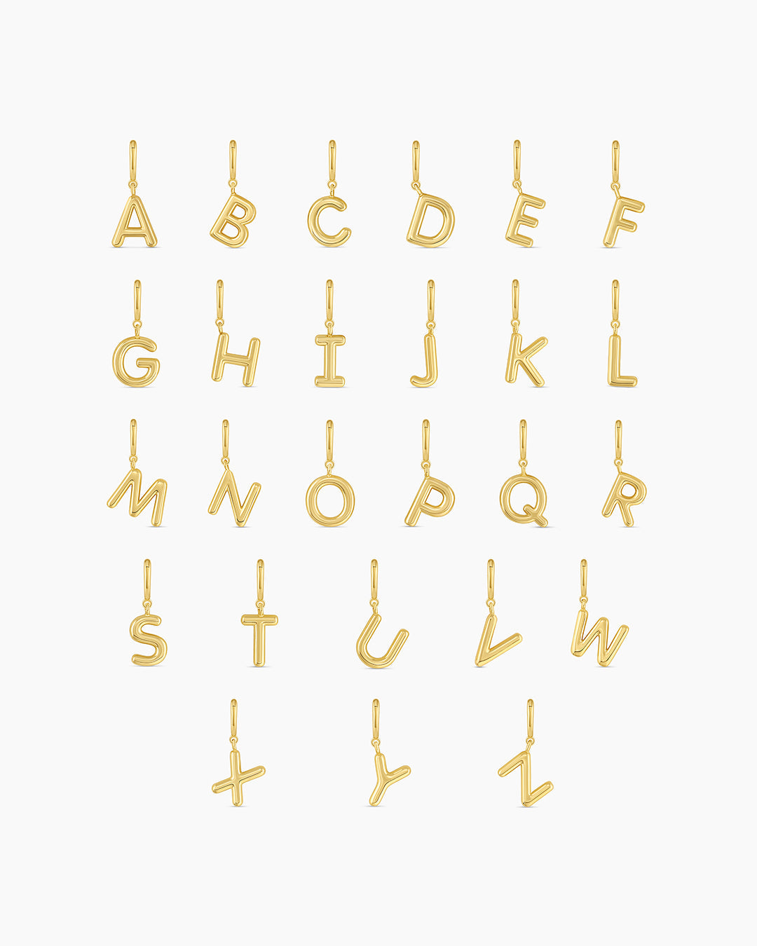 Alphabet Helium Parker Charm