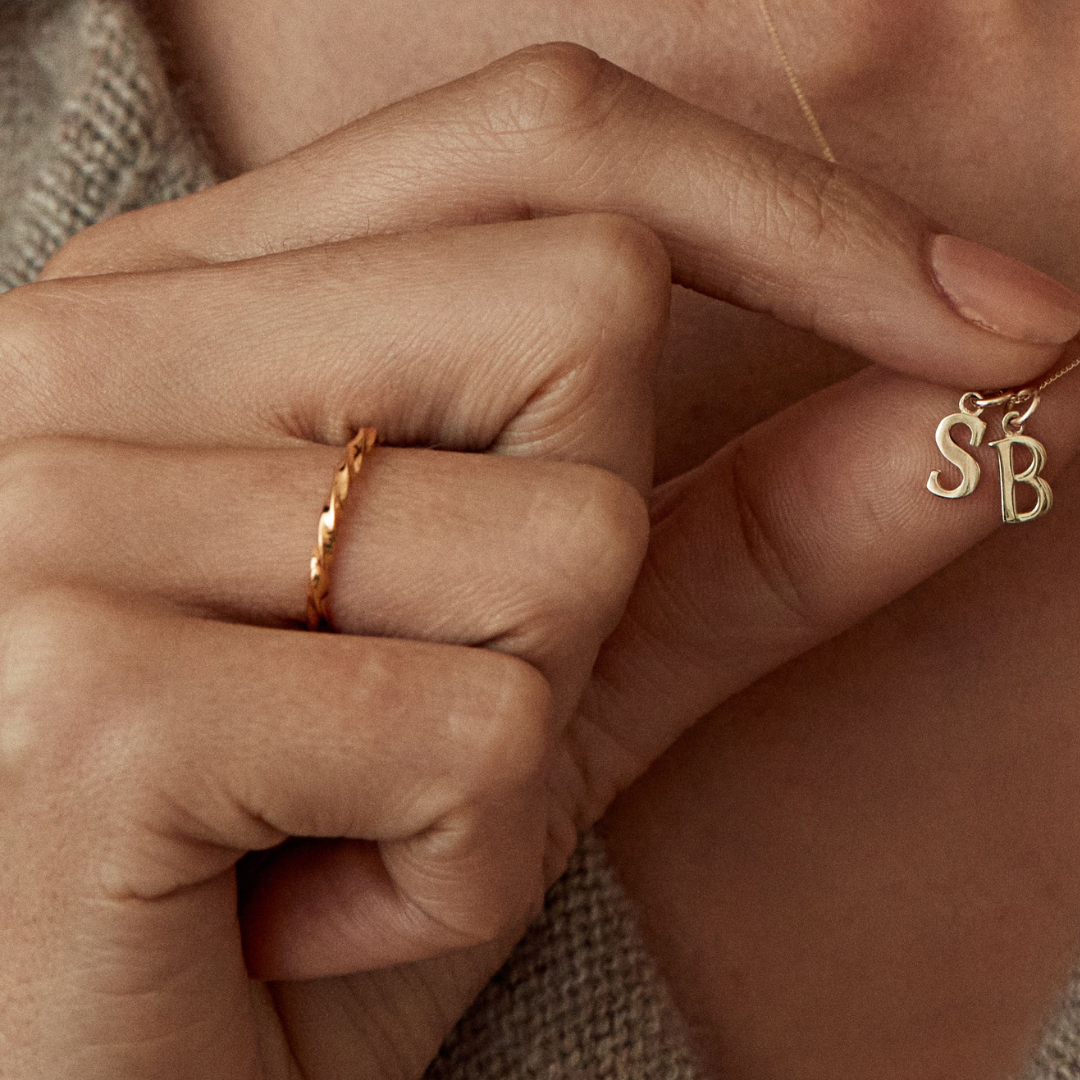 Silver Twist Ring