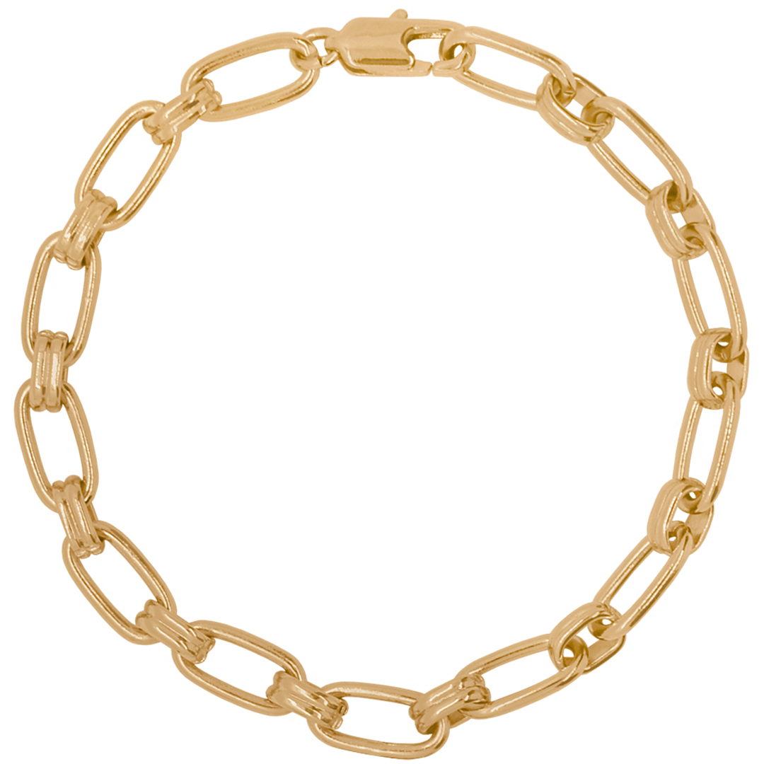 Chunky Paperclip Chain Bracelet