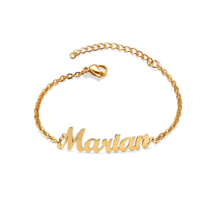 Custom Name Anklet