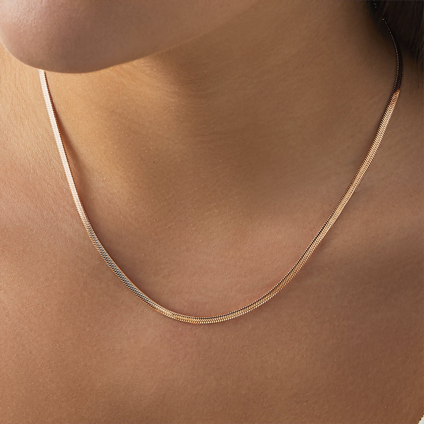 Herringbone Chain Necklace