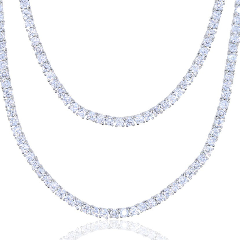 3mm Tennis Necklace