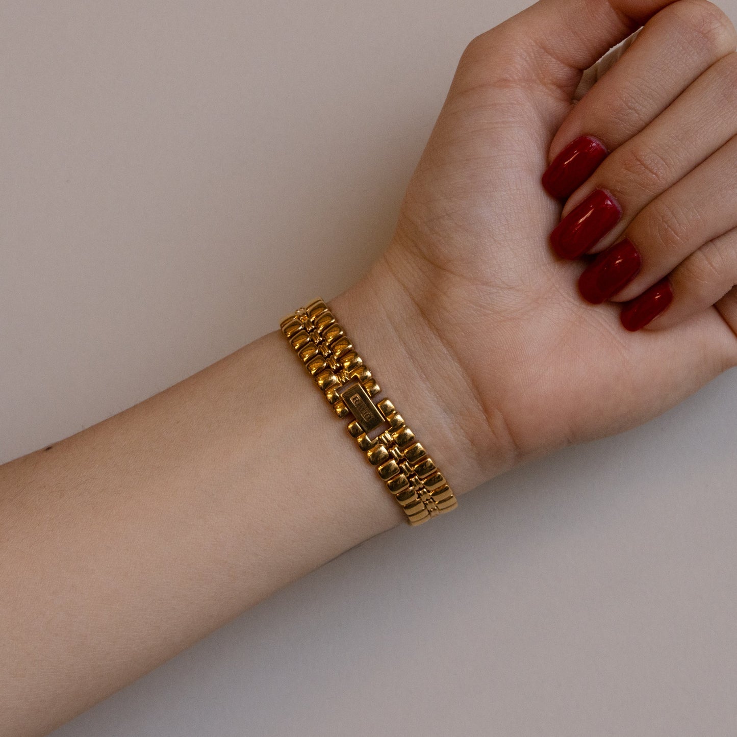 Vintage Rado Rectangular Gold Watch