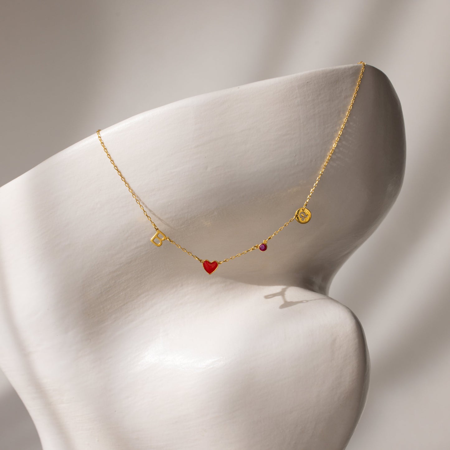 Dainty Space Charm Necklace