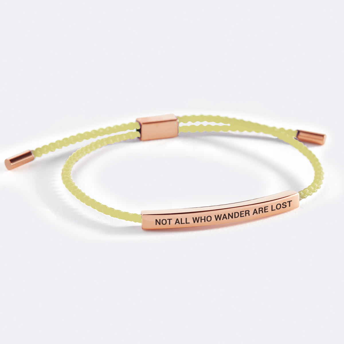 Not All Who Wander Are Lost Inspire Bracelet