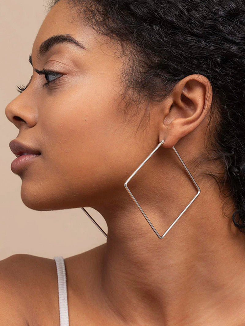 Pendientes de aro Girl Boss