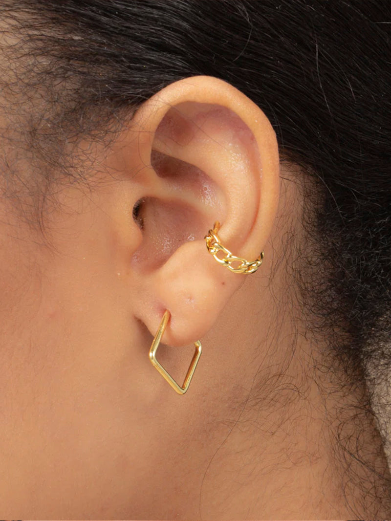 Pendientes de aro Girl Boss