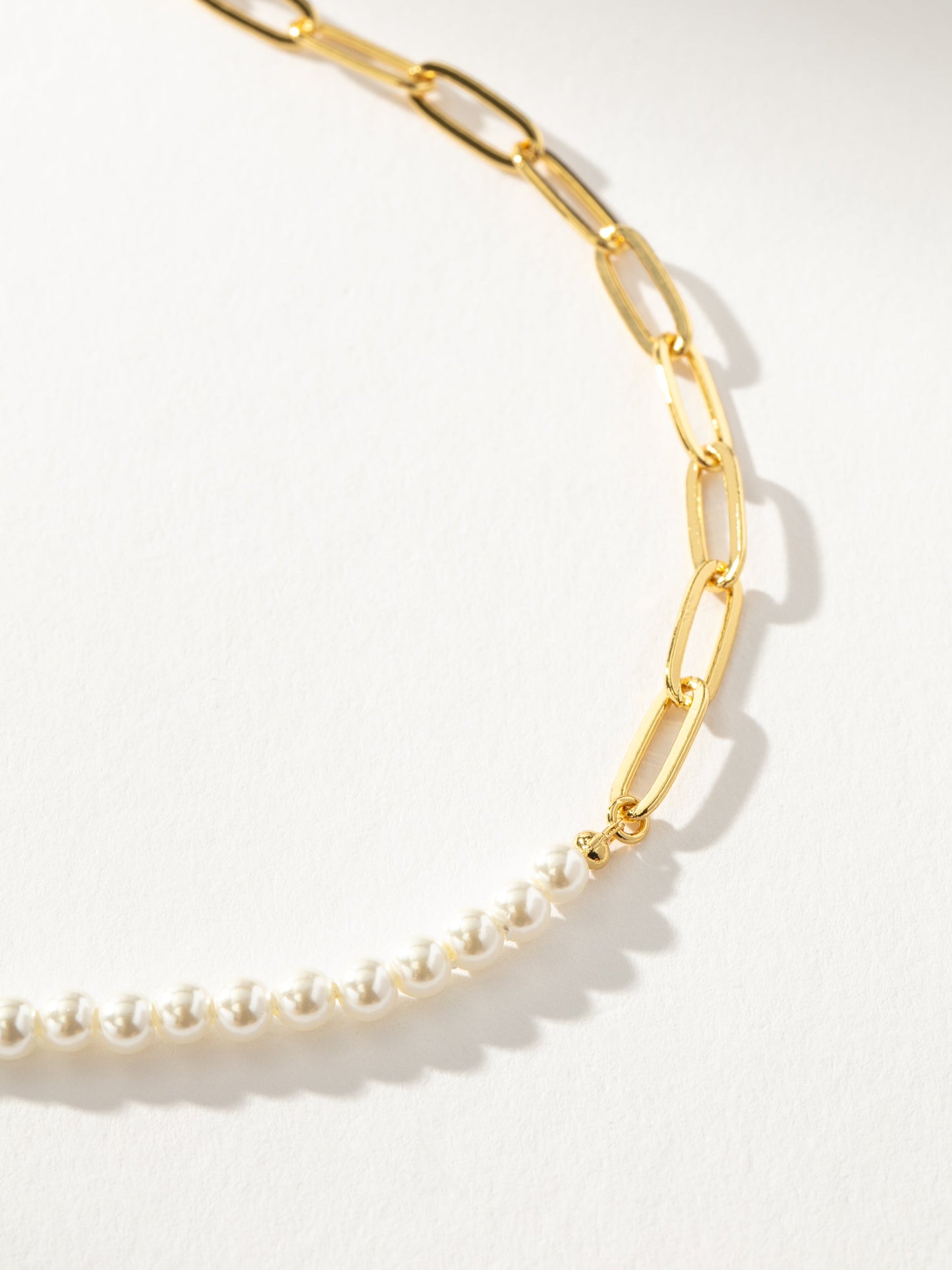 Collar de perlas con doble personalidad