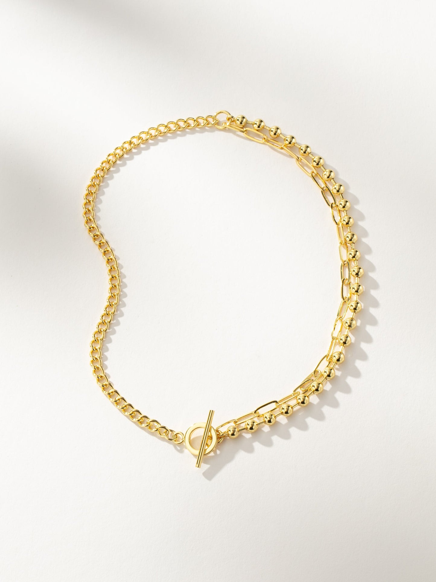 Collar de cadena "Tres son una fiesta"
