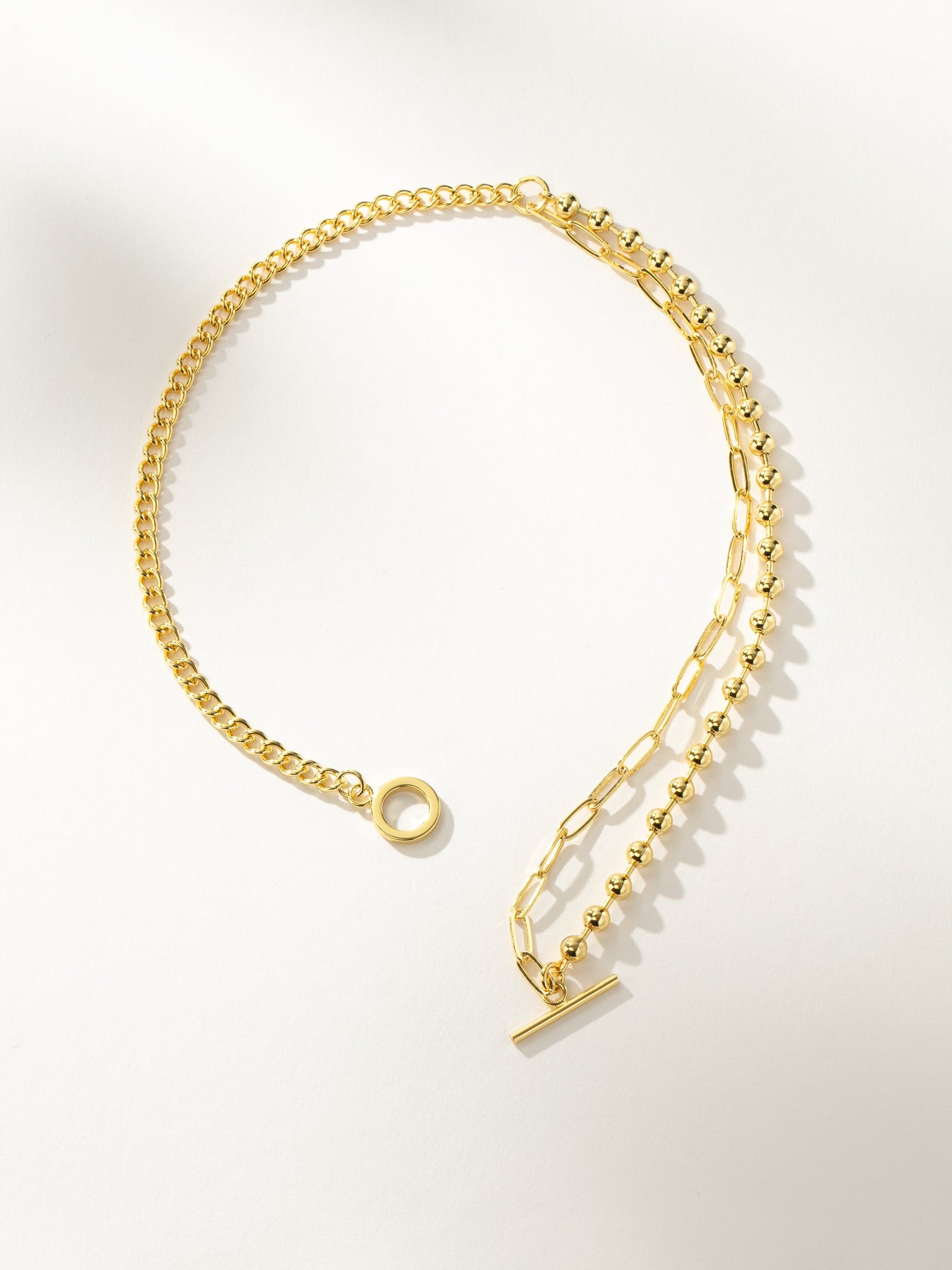 Collar de cadena "Tres son una fiesta"